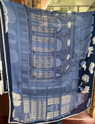 INOUI - Scarf Vivienne 100 - Blue
