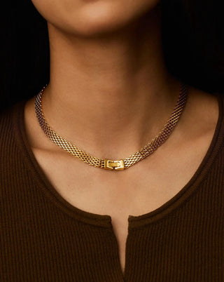 MISSOMA - Heirloom Chain Choker Necklace - Gold
