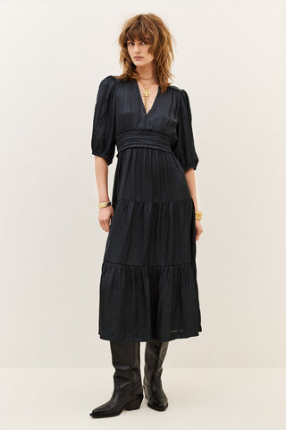 BA&SH - Cleli Dress - Encre