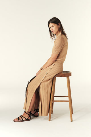 BA&SH - Sindy Skirt - Ficelle