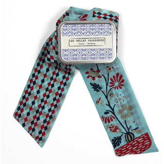 LES BELLES VAGABONDES - Bandeau Scarlett - Bleu