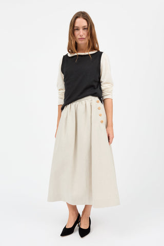 SKALL - Clementine Skirt - Natural