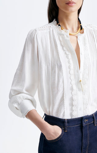VANESSA BRUNO - Gedi Blouse - White