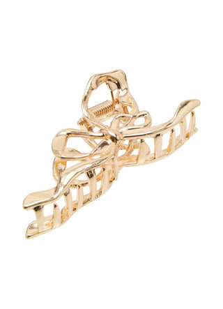 Pico Copenhagen - Petit Metallic Bow - Shiny Gold