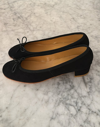 Lolo Ballerina - Dolce Vita Suede - Nero