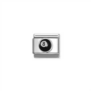 Nomination - Link SYMBOLS steel 925 sterling silver 8 BALL