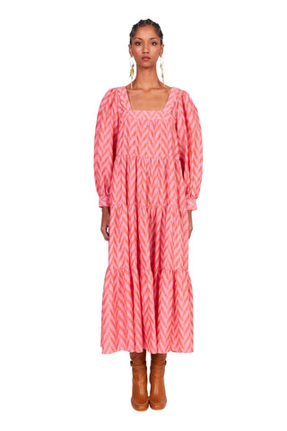 ULLA JOHNSON - Georgina Dress - Bougainvillea