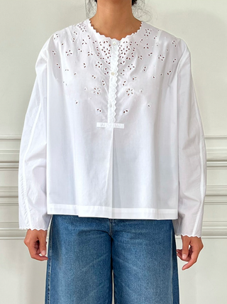 SOEUR - Destinee Blouse - Blanc