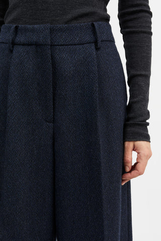 SKALL - Thom Trousers - Navy Black