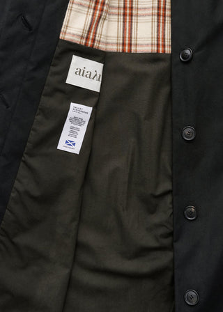 AIAYU - Noor Coat Oilskin - Black