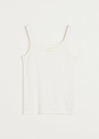 AIAYU - Messhu Tank - Pure Ecru