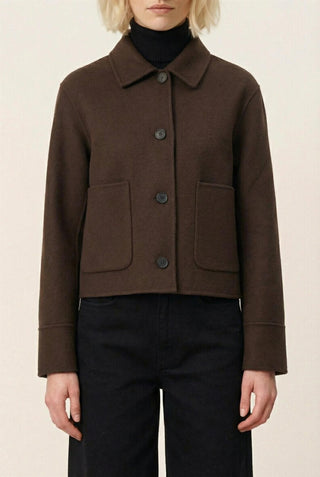 VANESSA BRUNO - Henri Jacket - Chocolate