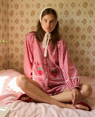 SISSEL EDELBO - Bobbie Top - Red Checks