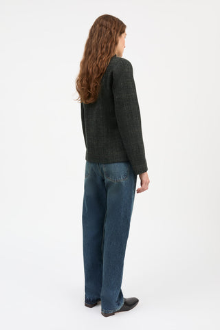 SKALL - Mabel Jacket - Green Check Structure