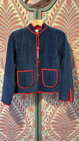 MARIA DE LA ORDEN - Fittonia Jacket - Navy