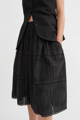 SKALL - Anemone Skirt - Black