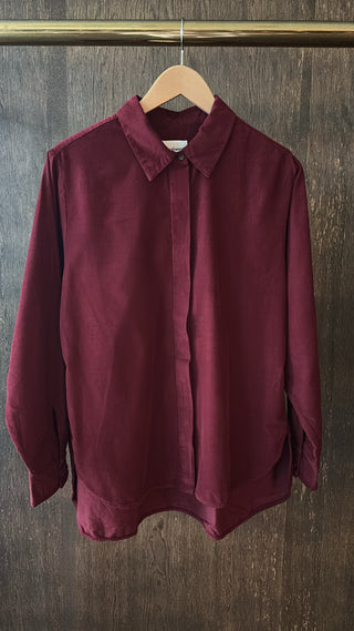 SACRÉCOEUR - June Corduroy Shirt - Vino