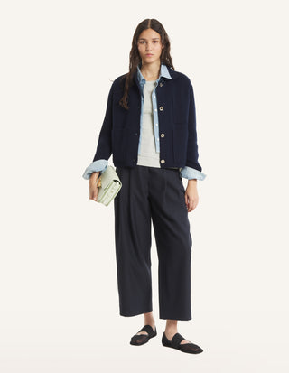 MAISON KITSUNÉ - Milano City Jacket - Classic Navy