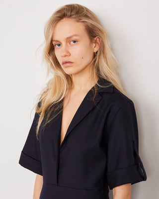 Officine Générale - Azelle Dress - Dark Navy