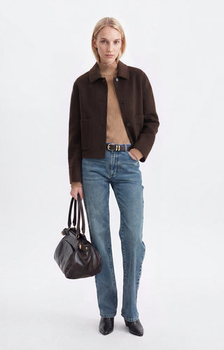 VANESSA BRUNO - Henri Jacket - Chocolate