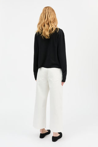 SKALL - Taylor Cropped Jeans - Optic White