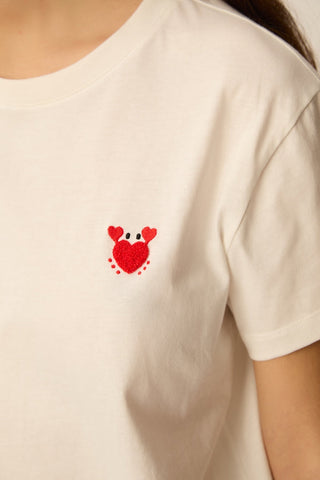 DES PETITS HAUTS - Ilie Tee-Shirt - Ecru