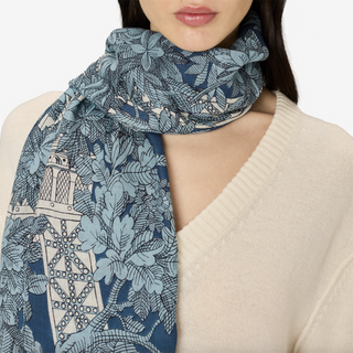 INOUI - Scarf 1889 80 - Blue