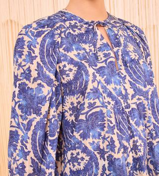 ULLA JOHNSON - Brea Blouse - Ocean