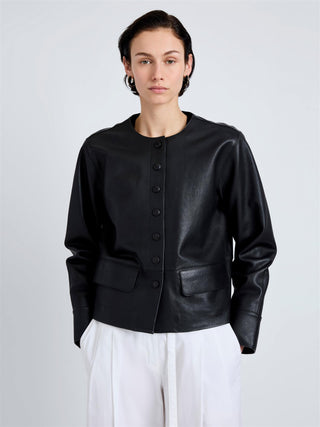 PROENZA SCHOULER - Robin Leather Jacket - Black