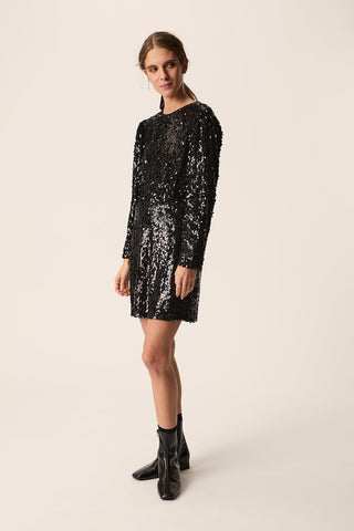 DES PETITS HAUTS - Isaure Dress - Noir