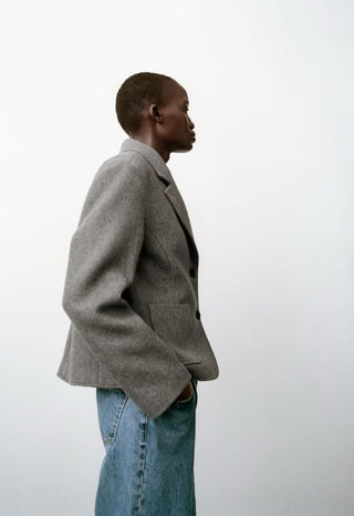 SKALL - Claire Blazer - Grey Structure