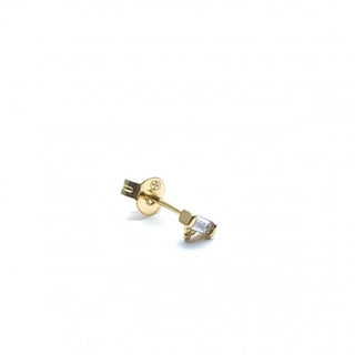 Rose Marie Paris - Stud Rect 3 Dots - Gold
