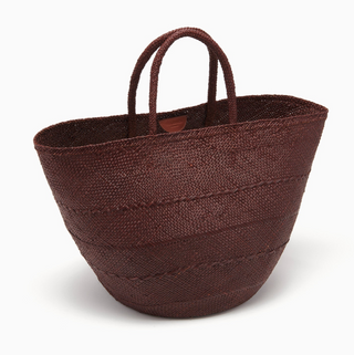 ULLA JOHNSON - Marta Large Basket Tote - Chocolate