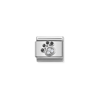 Nomination - Link SYMBOLS 925 sterling silver PAW PRINT