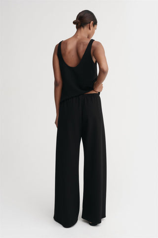 ALMADA LABEL - Bea Crepe Pants - Black