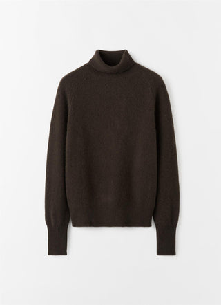 ALMADA LABEL - Gigi Turtleneck Sweater - Chocolate