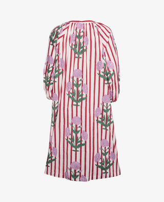 SISSEL EDELBO - Lara Organic Cotton Dress - Purple Poppy