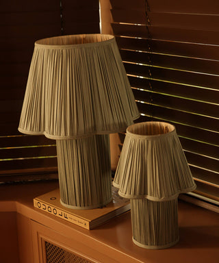 DOING GOODS - Myra Lamp Large Silk - Sage