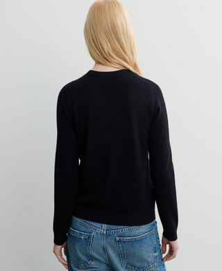 BOMPARD - Classic Round Neck Sweater - Noir