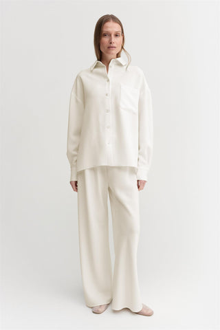 ALMADA LABEL - Finn Crepe Shirt - Cream
