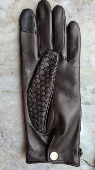 AGNELLE - Chloe Tresse Glove - Moca
