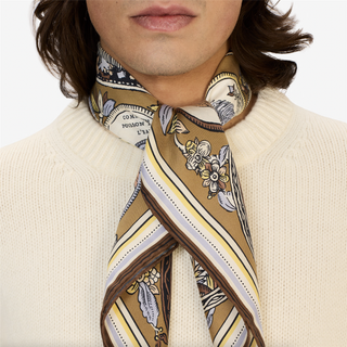 INOUI - Square Chance Inoui 65 - Navy Golden Brown