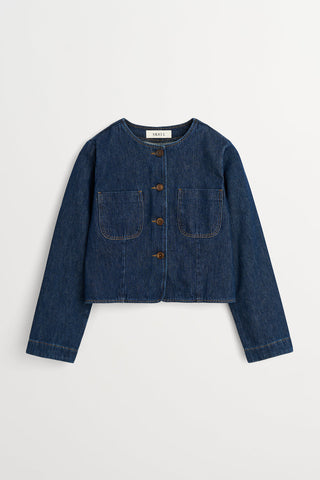 SKALL - Clementine Jacket - Indigo Blue