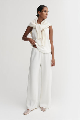 ALMADA LABEL - Bea Crepe Pants - Cream