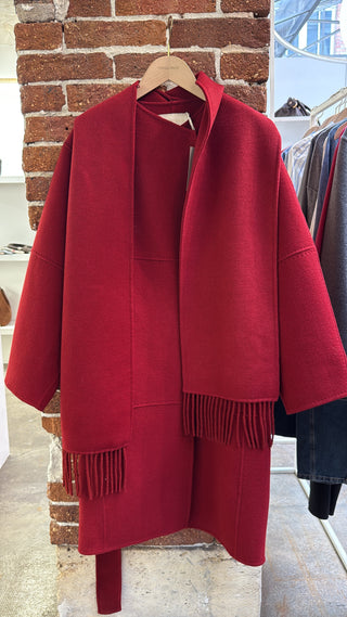 VANESSA BRUNO - Helie Coat - Cerise