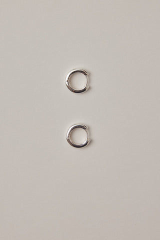 Englund1917 - Classic Silver Hoops Small