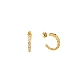 Pico Copenhagen - Alba Petit Crystal Studs - Clear/FG