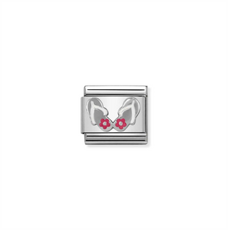 Nomination - Link SYMBOLS steel 925 sterling silver FLIP FLOPS