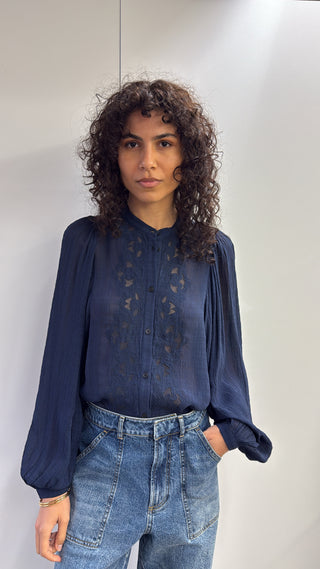 VANESSA BRUNO - Haldo Blouse - Navy
