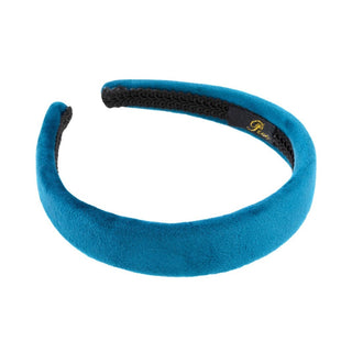 Pico Copenhagen - Dahlia Velour Headband - Aqua